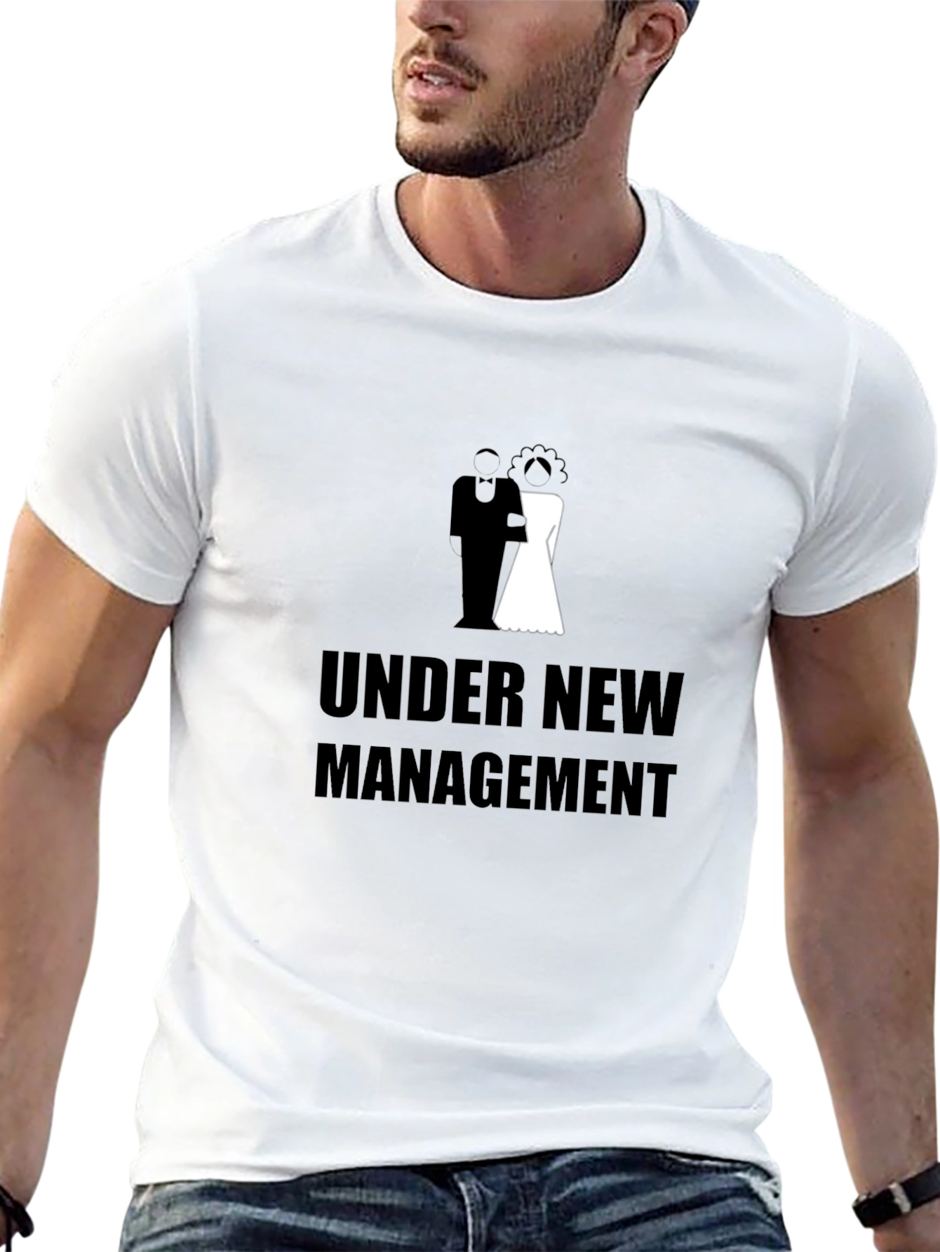 Under New Management Wedding T-Shirt
