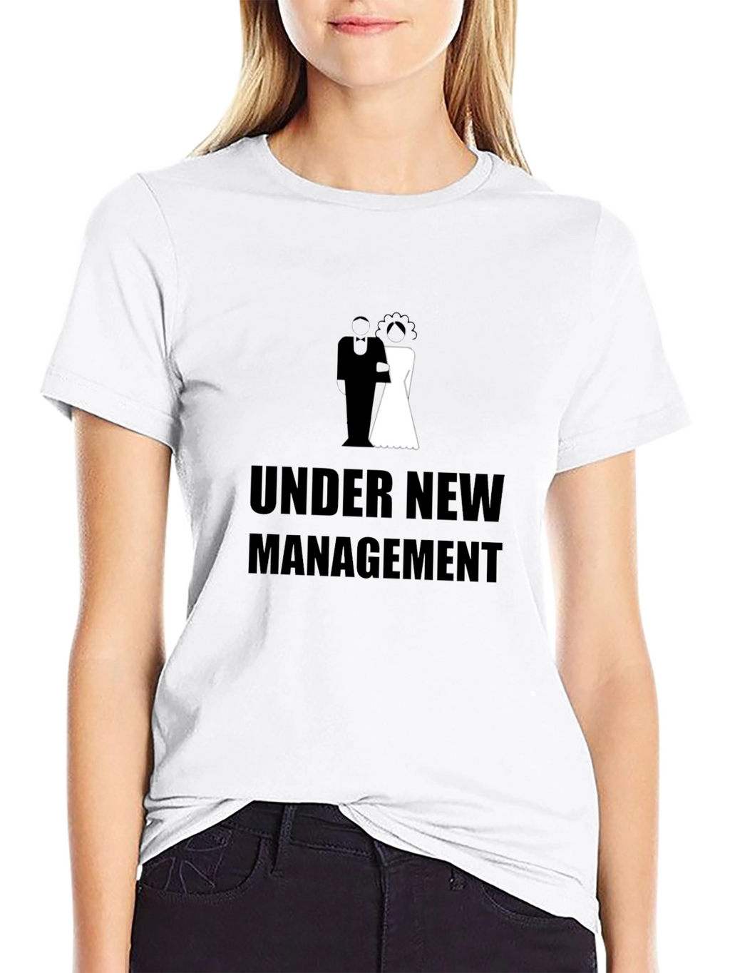 Under New Management Wedding T-Shirt