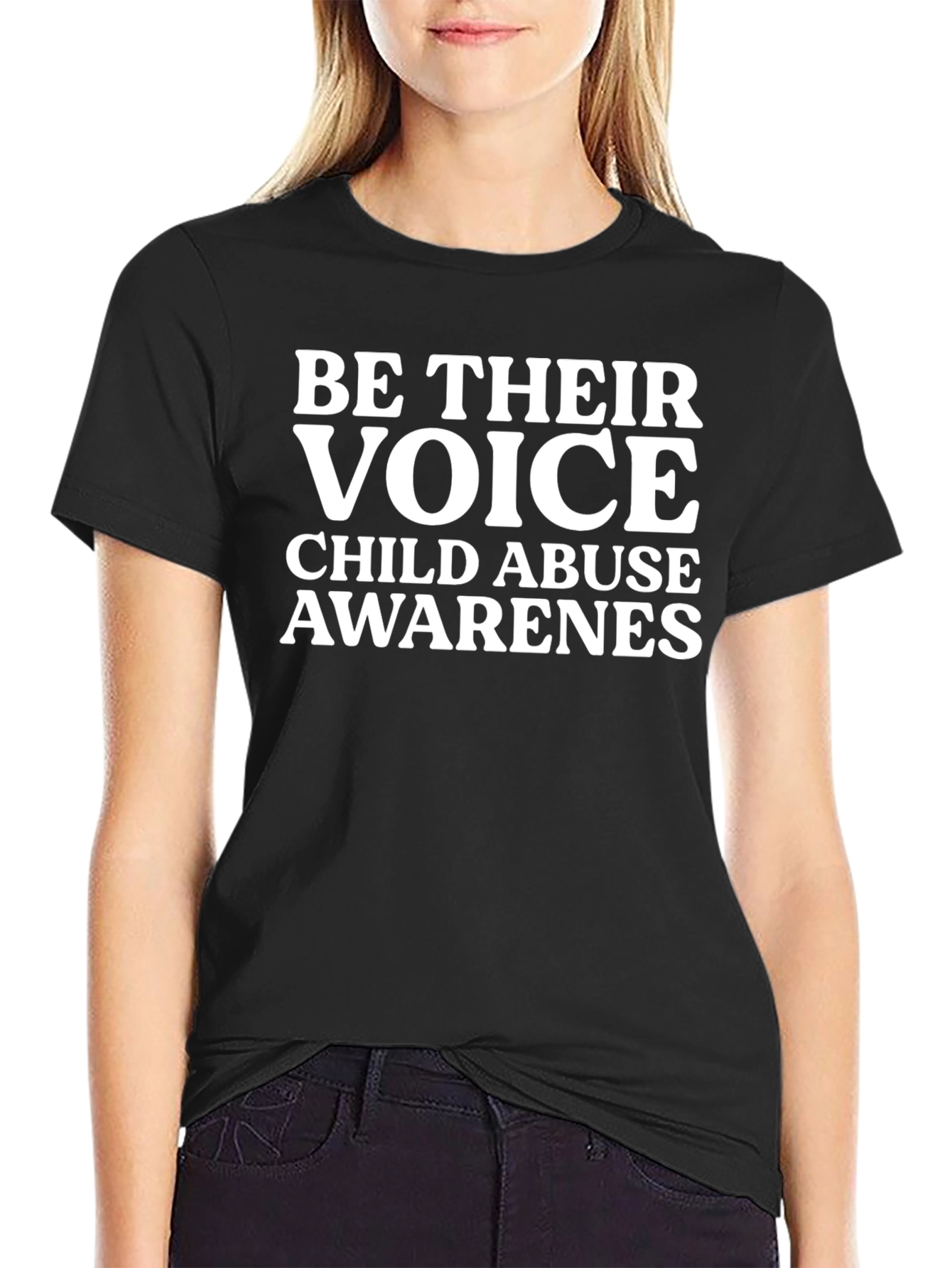 Be Their Voice Child Abuse Awareness T-Shirt