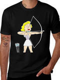 Archer Cartoon Graphic T-Shirt