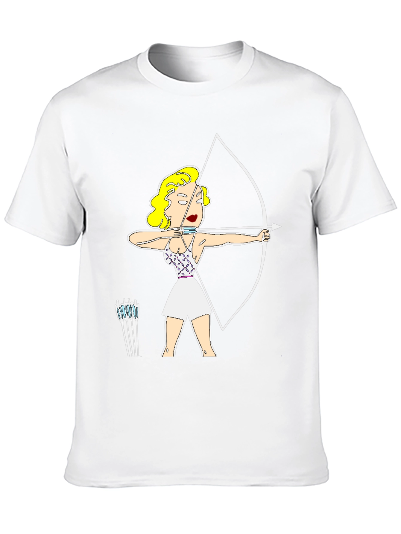 Archer Cartoon Graphic T-Shirt