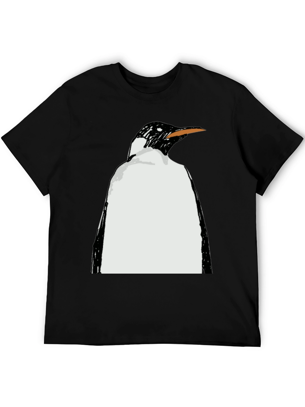 Penguin Graphic Black T-Shirt