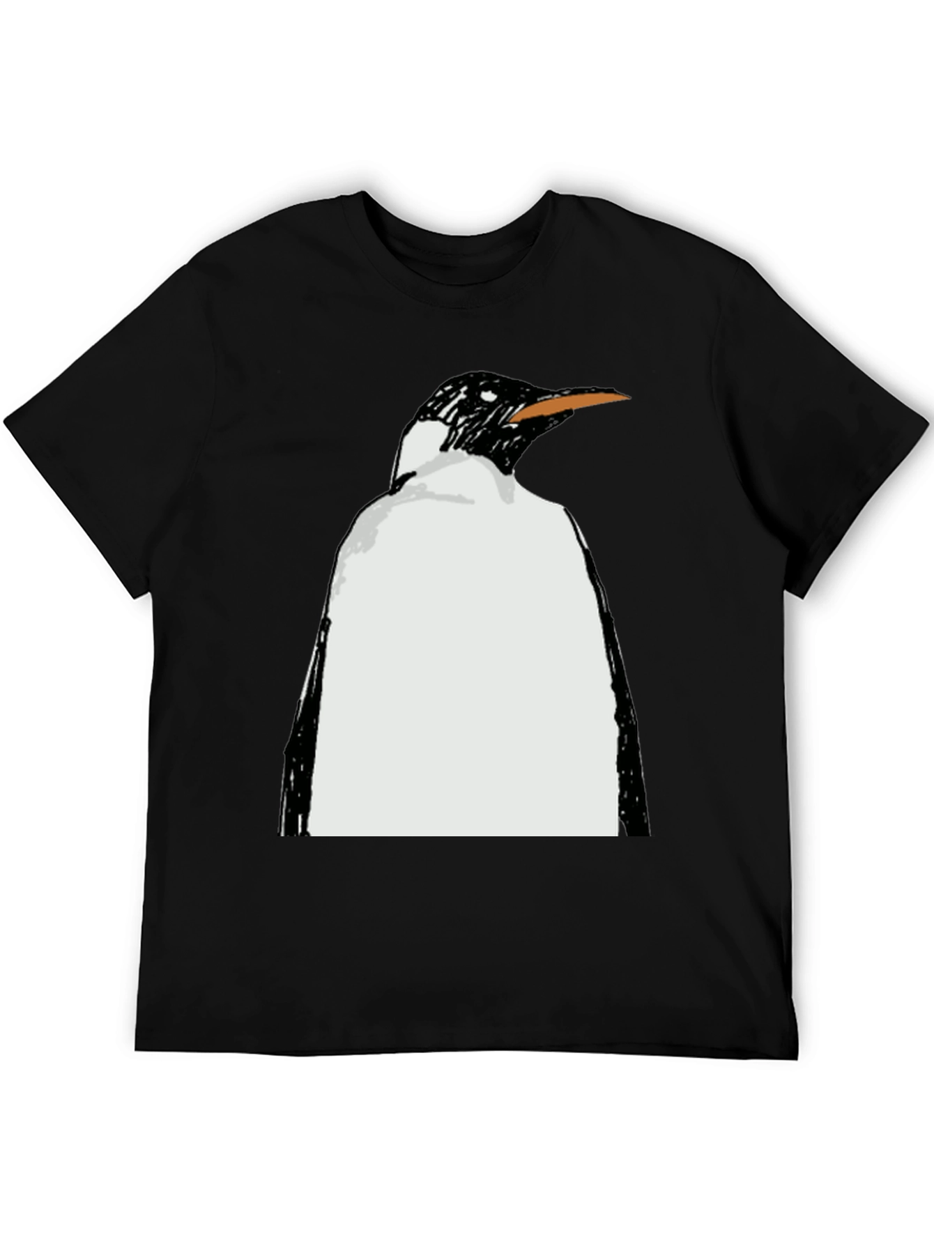 Penguin Graphic Black T-Shirt