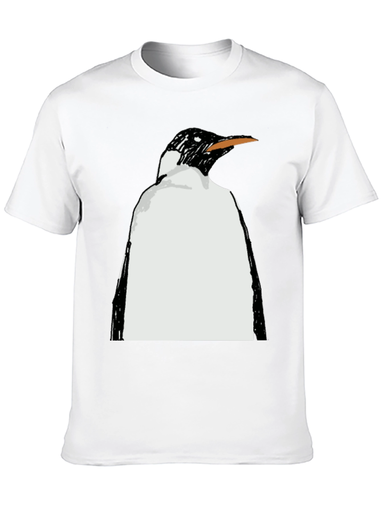 Penguin Graphic Black T-Shirt