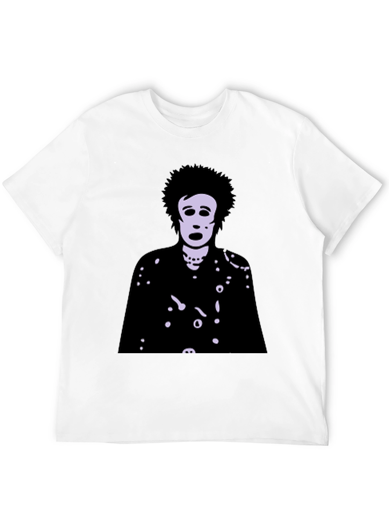 Unique Graphic T-Shirt with Artistic Figure Print