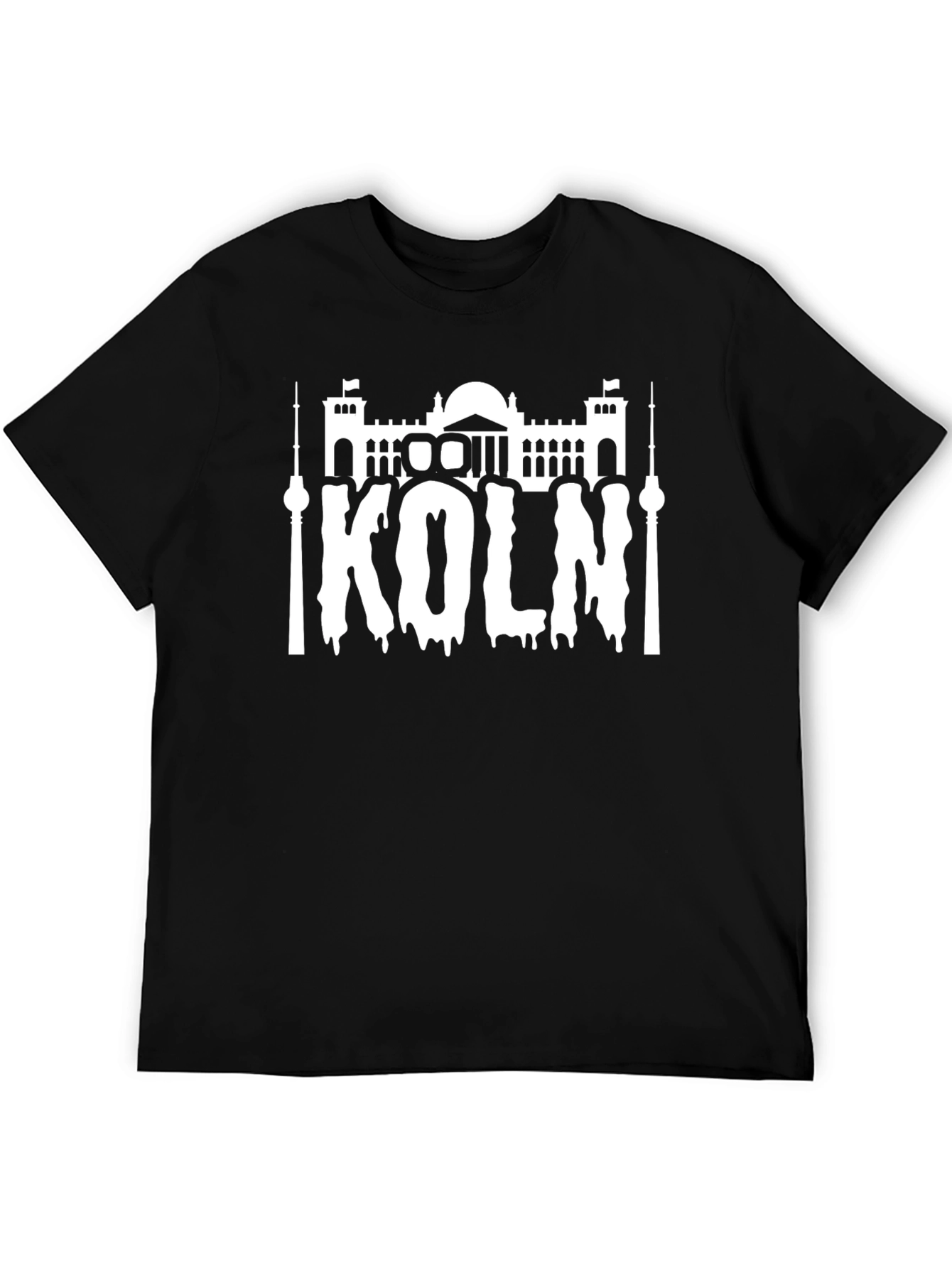 Koln Black Graphic Tee