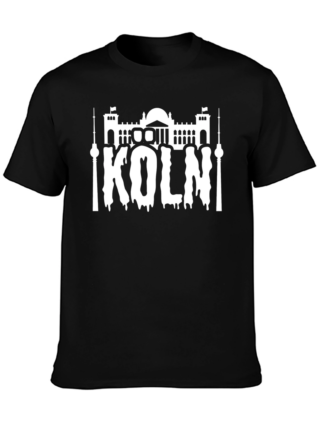 Koln Black Graphic Tee