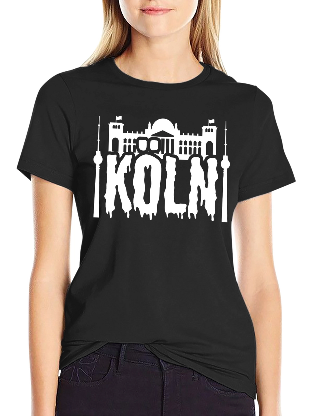Koln Black Graphic Tee
