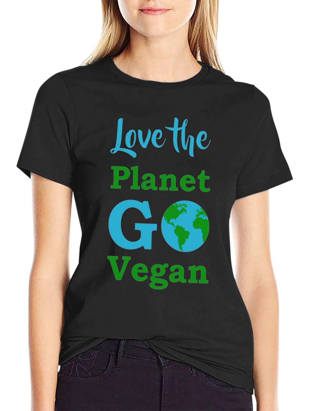 Love the Planet Go Vegan T-Shirt