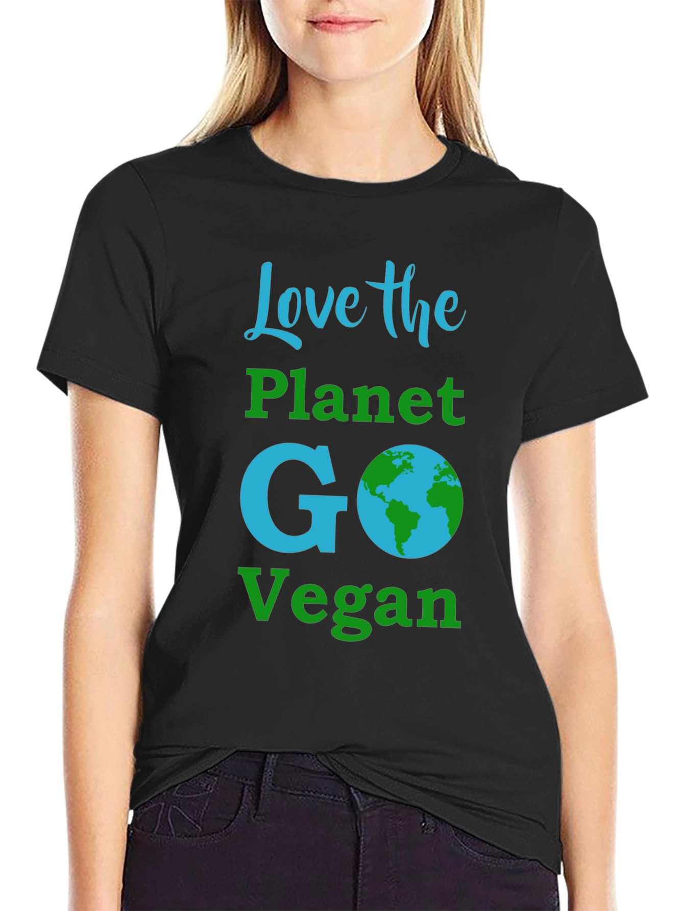 Love the Planet Go Vegan T-Shirt