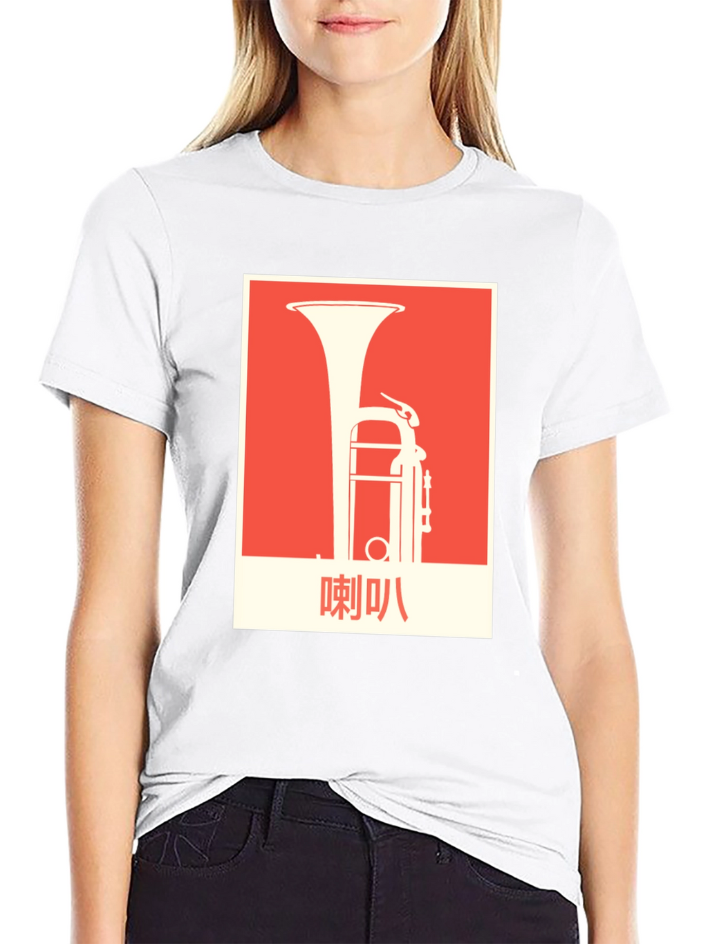 Tuba Graphic Tee - Unique Musical Instrument T-Shirt