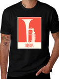 Tuba Graphic Tee - Unique Musical Instrument T-Shirt