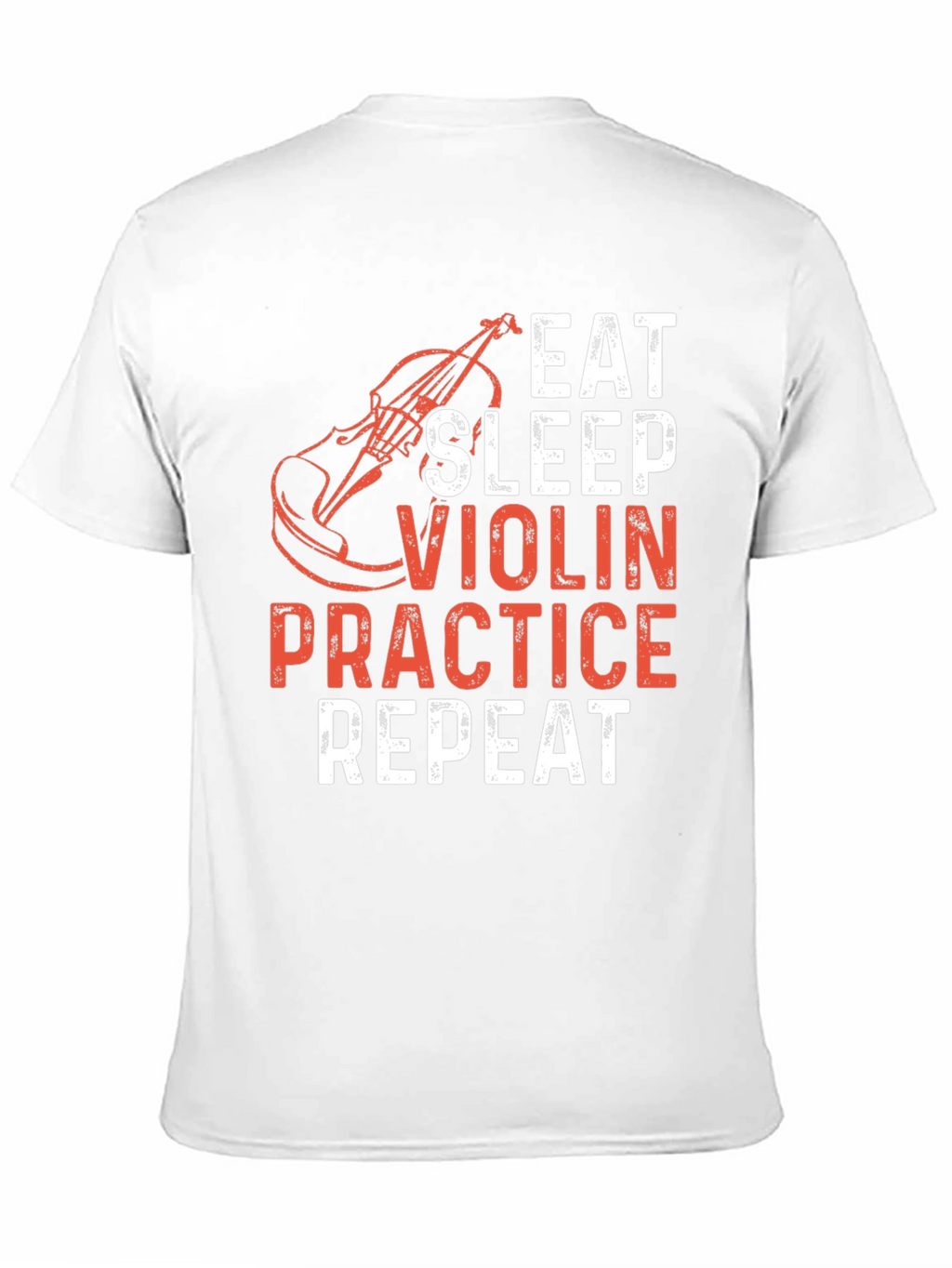 Eat Sleep Violin Practice Repeat Graphic Tee