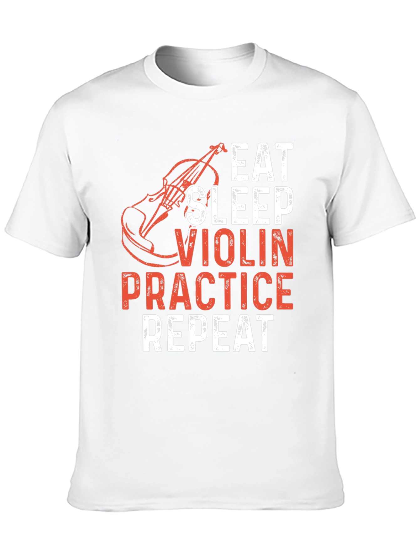 Eat Sleep Violin Practice Repeat Graphic Tee