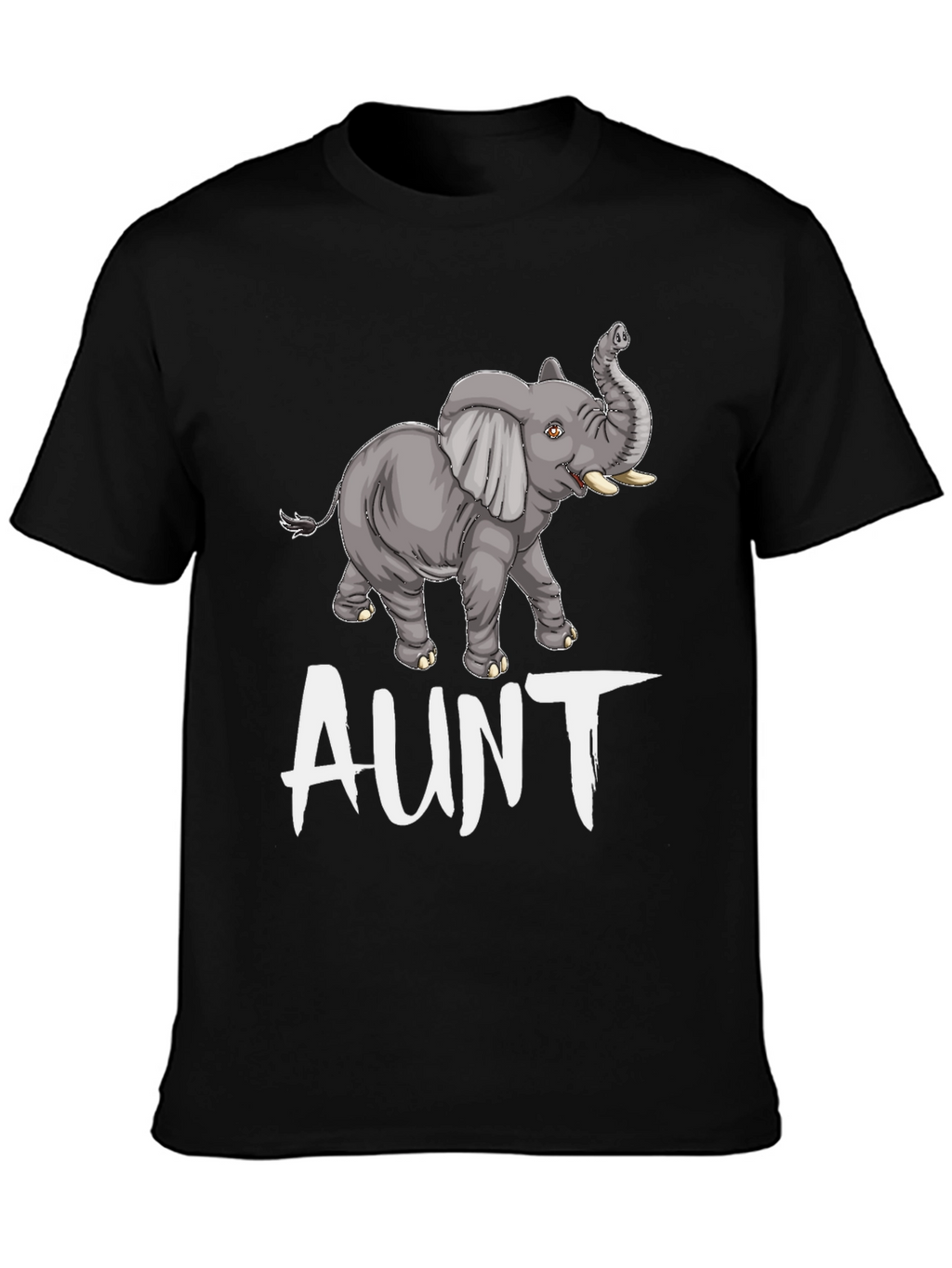 Elephant Aunt T-Shirt - Cute Animal Tee