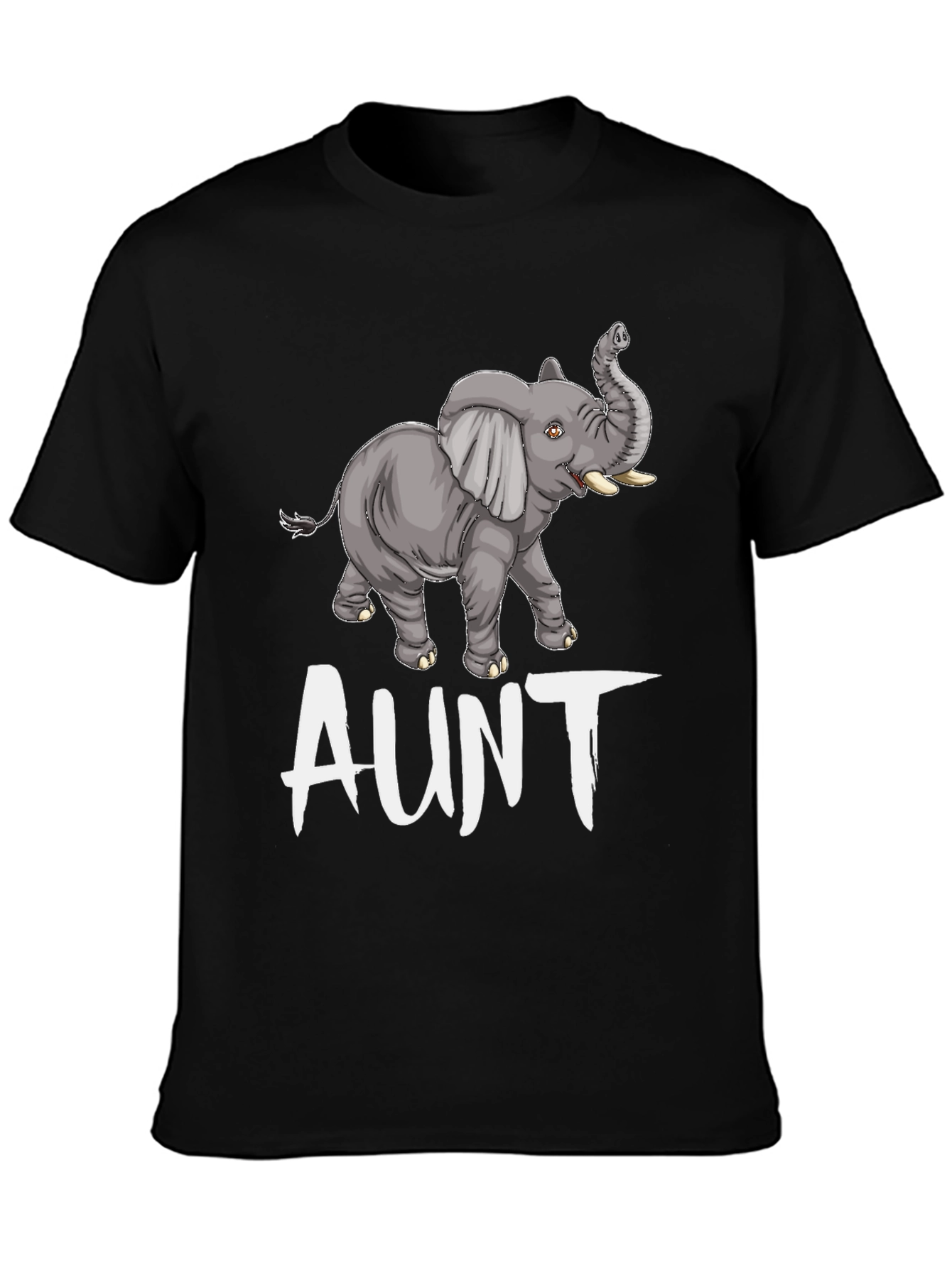 Elephant Aunt T-Shirt - Cute Animal Tee