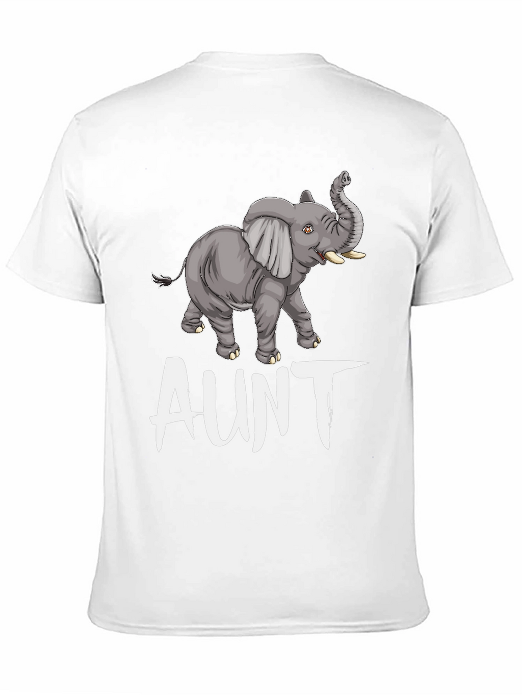 Elephant Aunt T-Shirt - Cute Animal Tee
