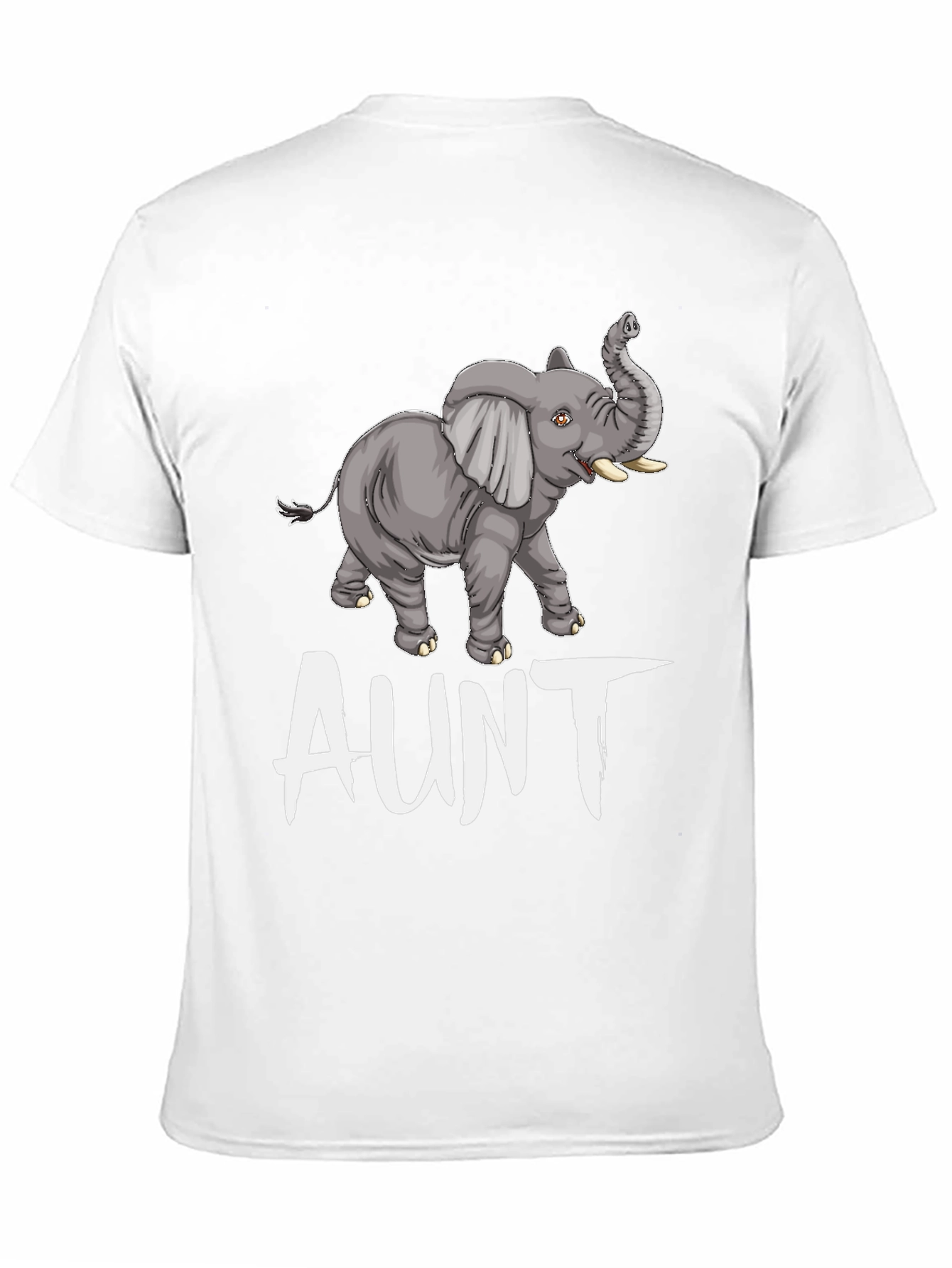 Elephant Aunt T-Shirt - Cute Animal Tee