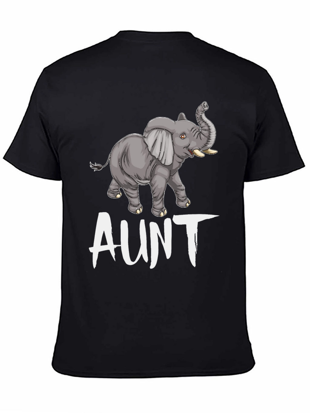 Elephant Aunt T-Shirt - Cute Animal Tee