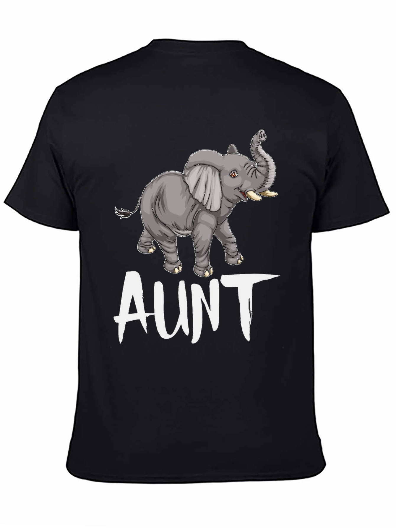 Elephant Aunt T-Shirt - Cute Animal Tee