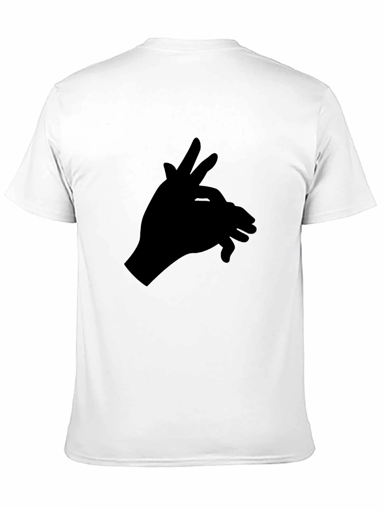Hand Shadow Puppet Tee - Black
