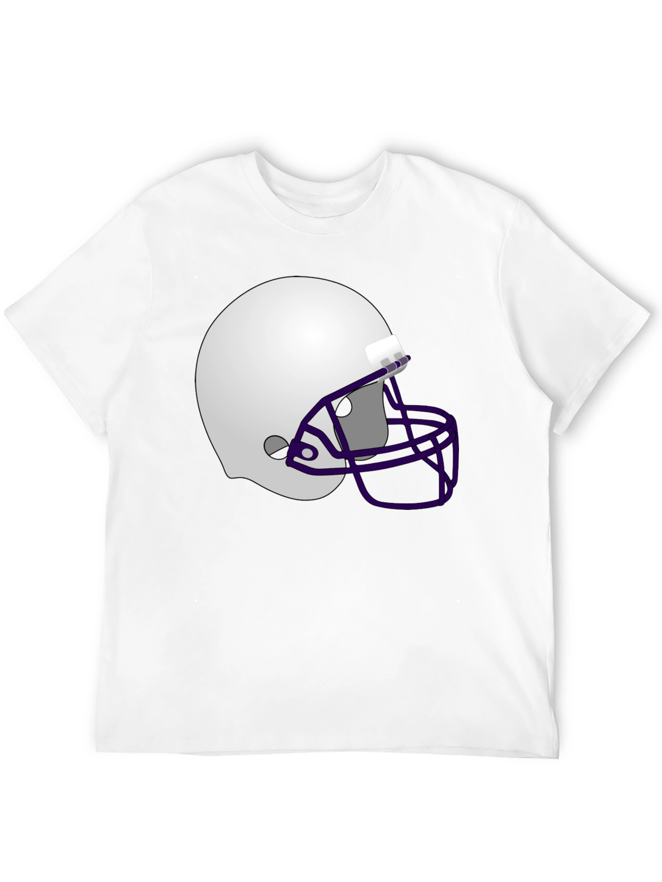 Football Helmet Graphic T-Shirt