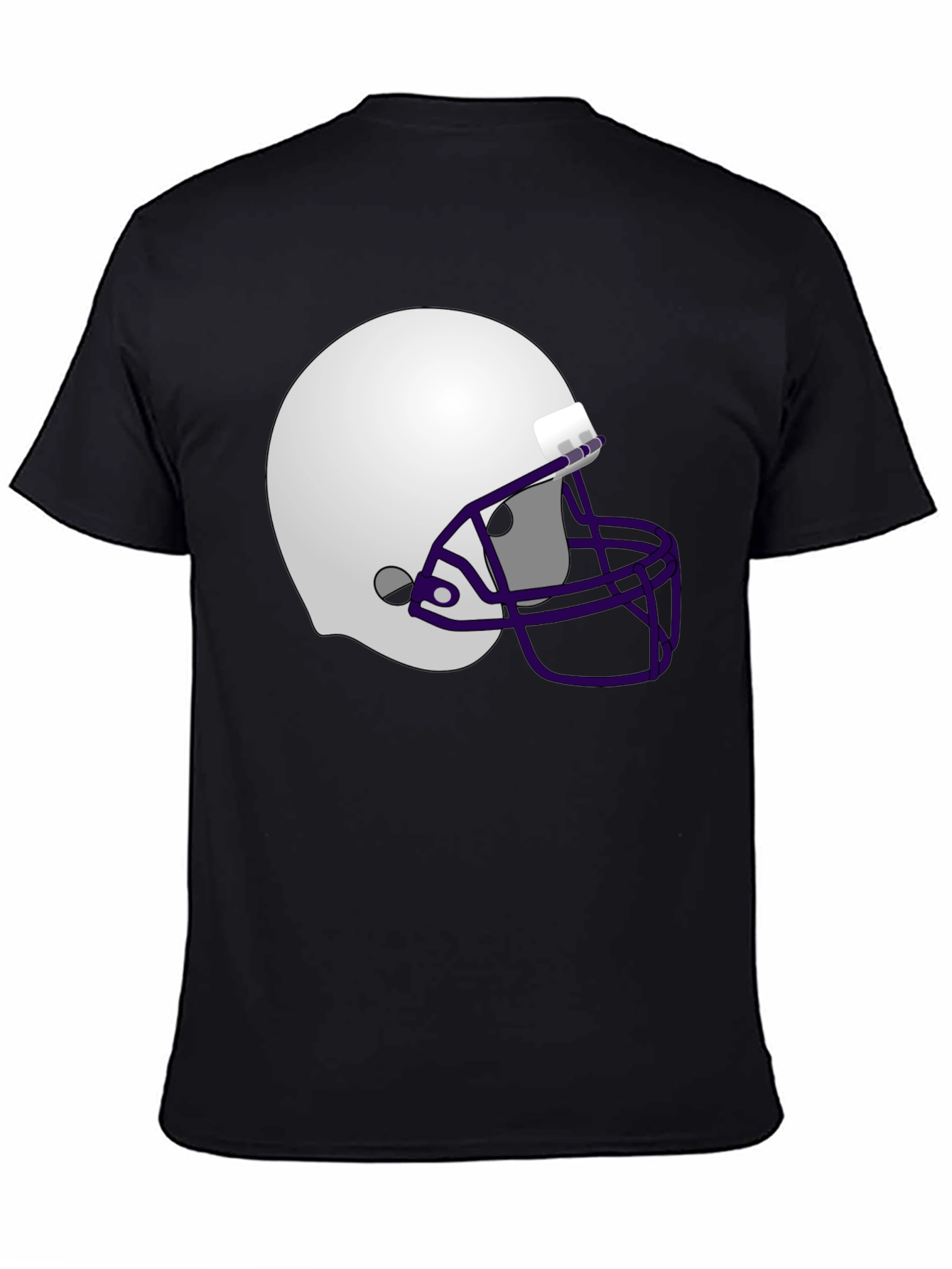 Football Helmet Graphic T-Shirt