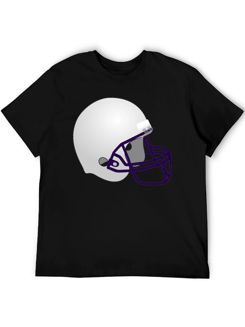 Football Helmet Graphic T-Shirt