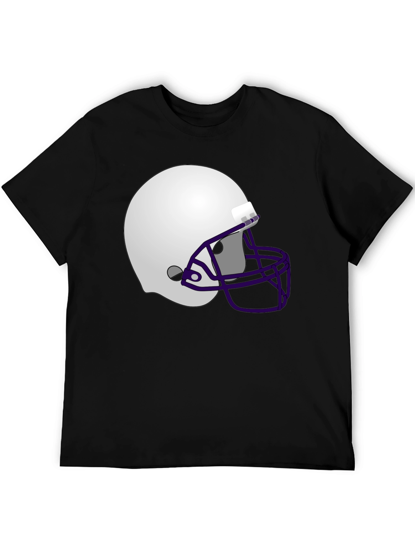 Football Helmet Graphic T-Shirt
