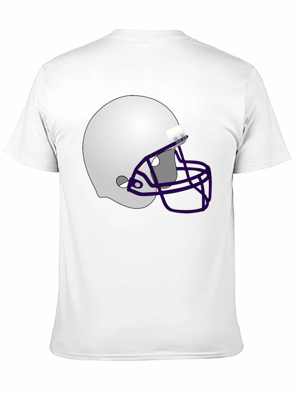 Football Helmet Graphic T-Shirt