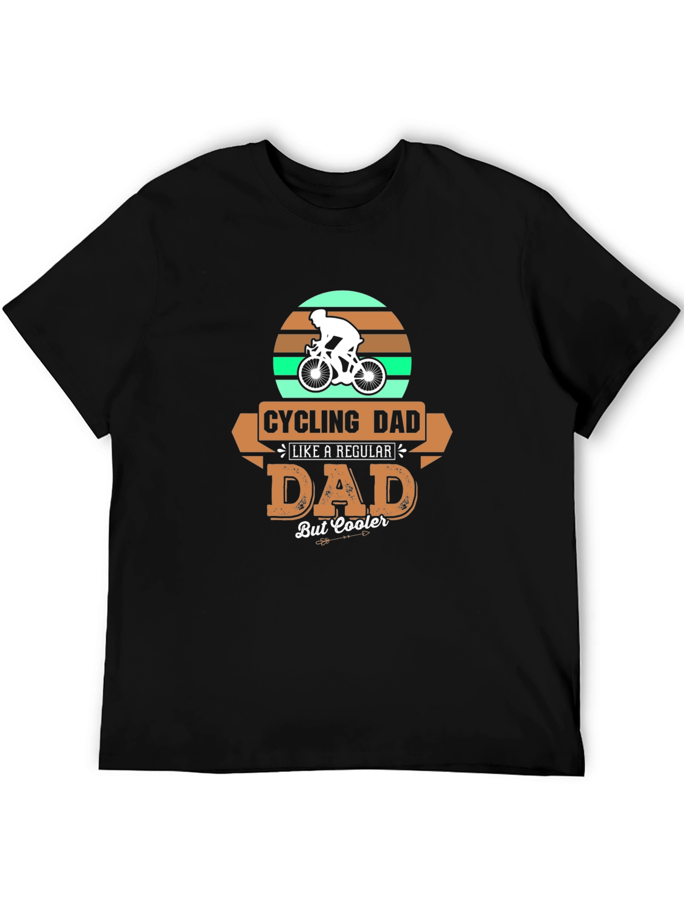 Cycling Dad T-Shirt - Cool Dad Design