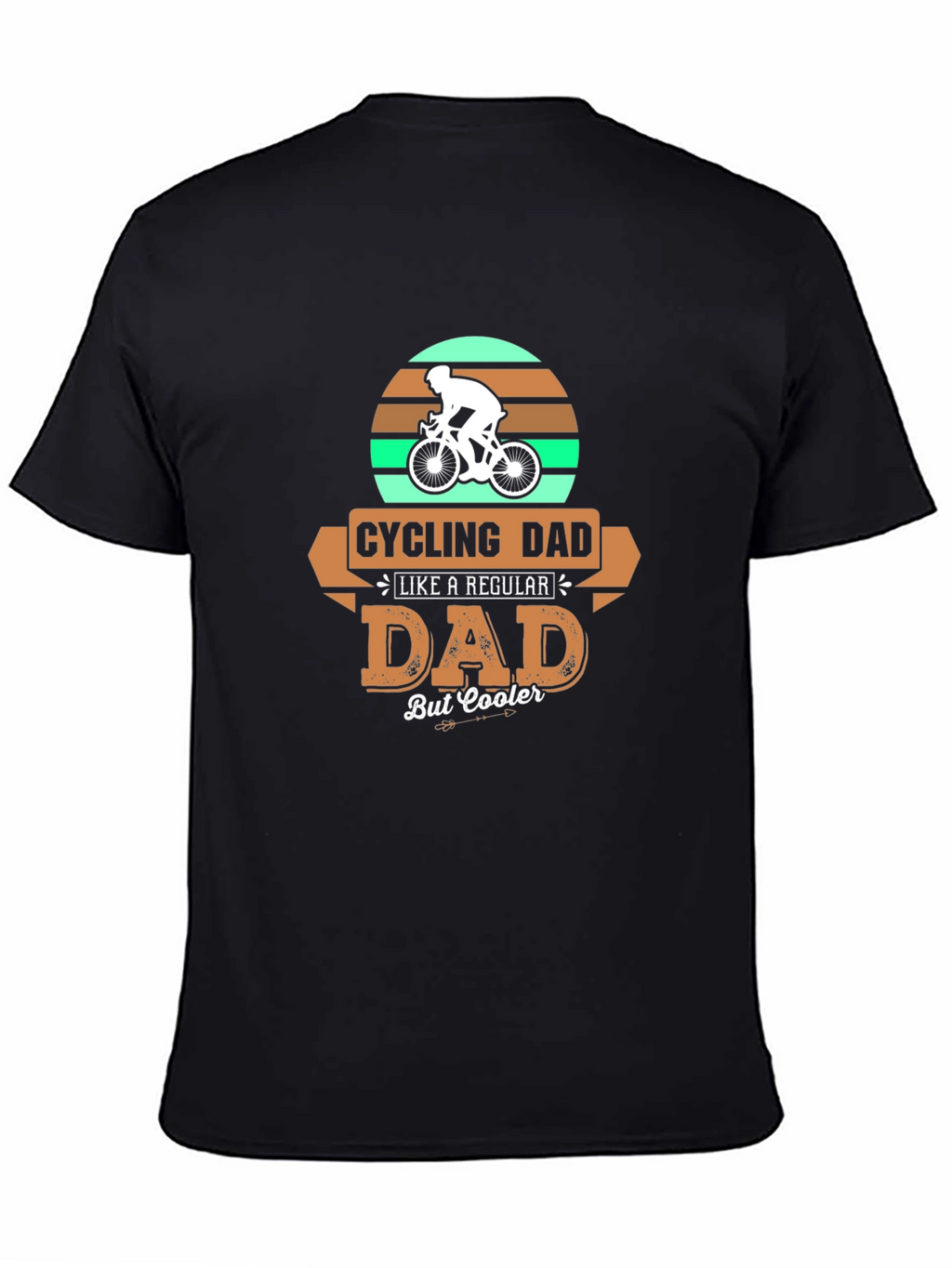 Cycling Dad T-Shirt - Cool Dad Design