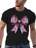 Cowgirl Bow Black T-Shirt