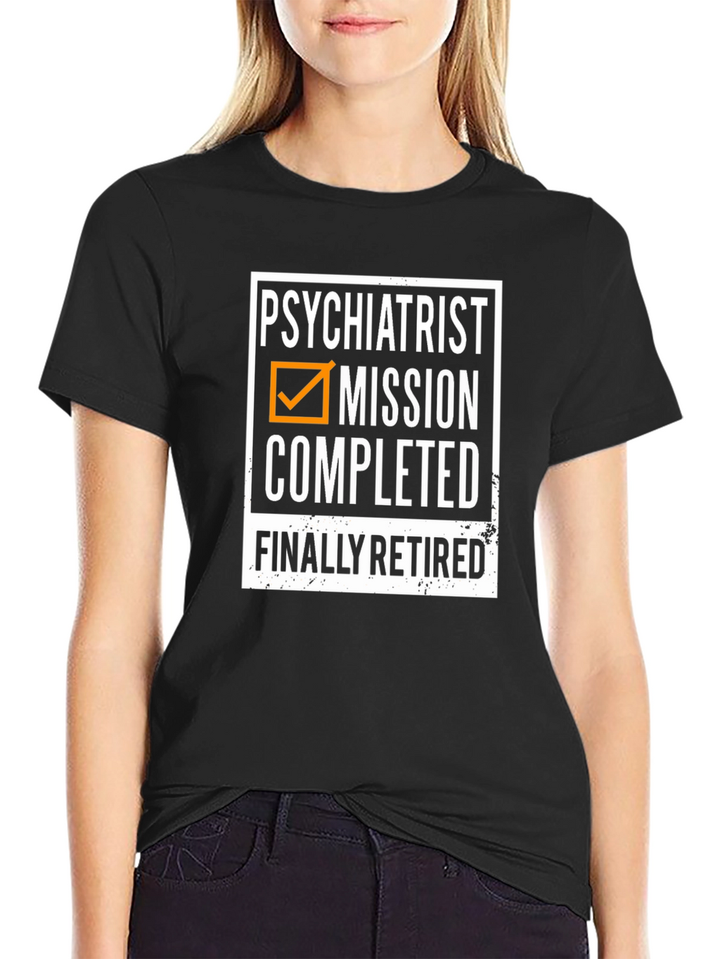 Psychiatrist Mission Completed Retired T-Shirt