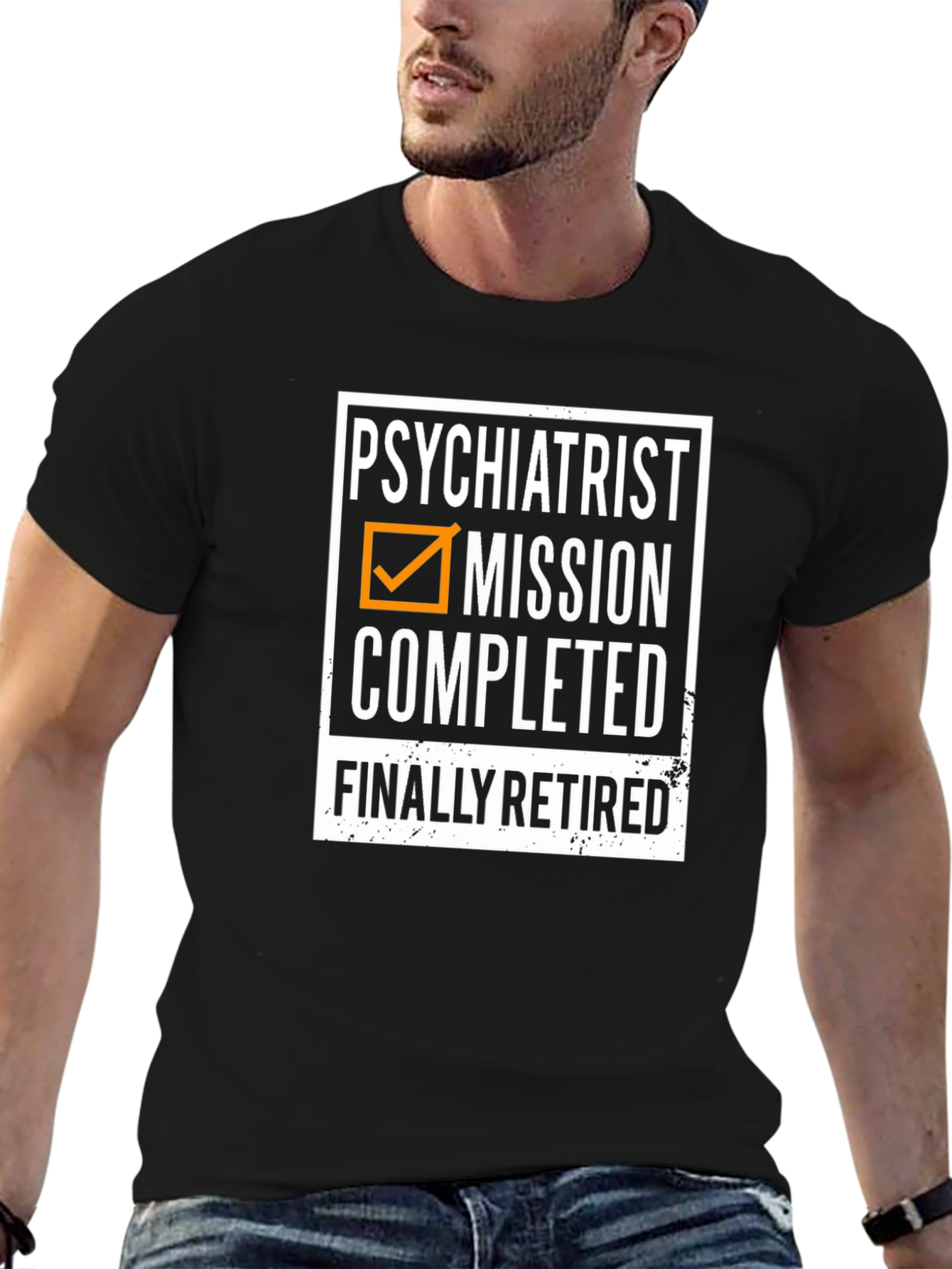 Psychiatrist Mission Completed Retired T-Shirt