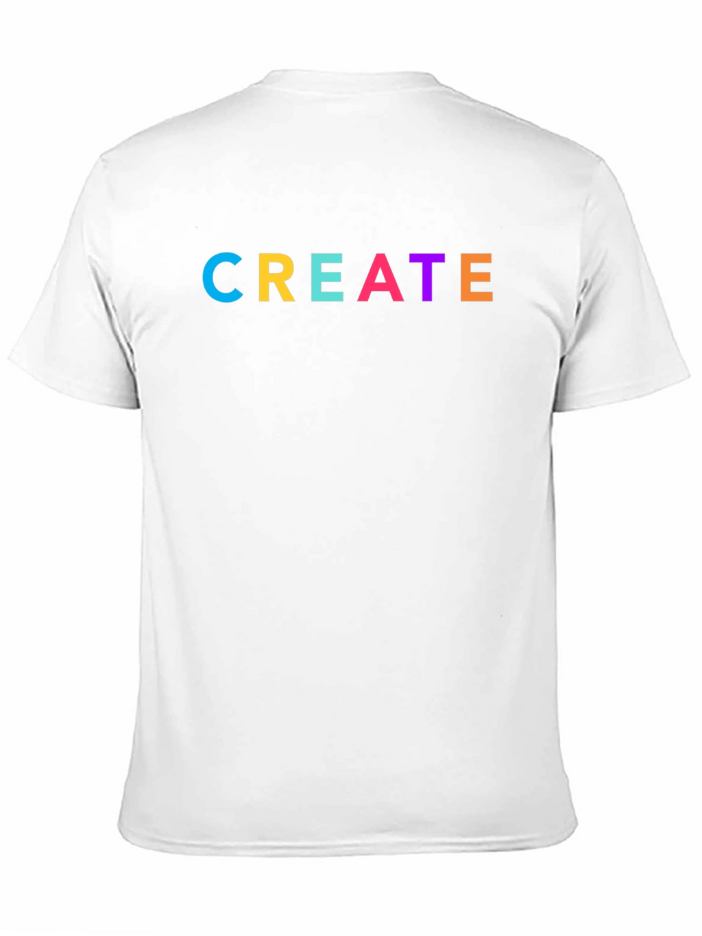 CREATE Colorful Graphic T-Shirt