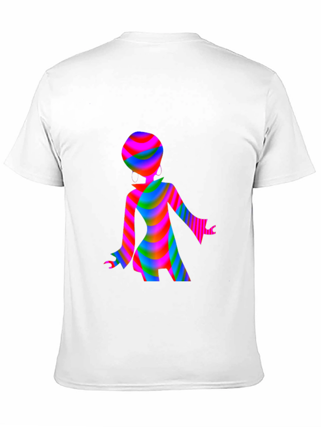 Groovy Retro Disco Girl T-Shirt