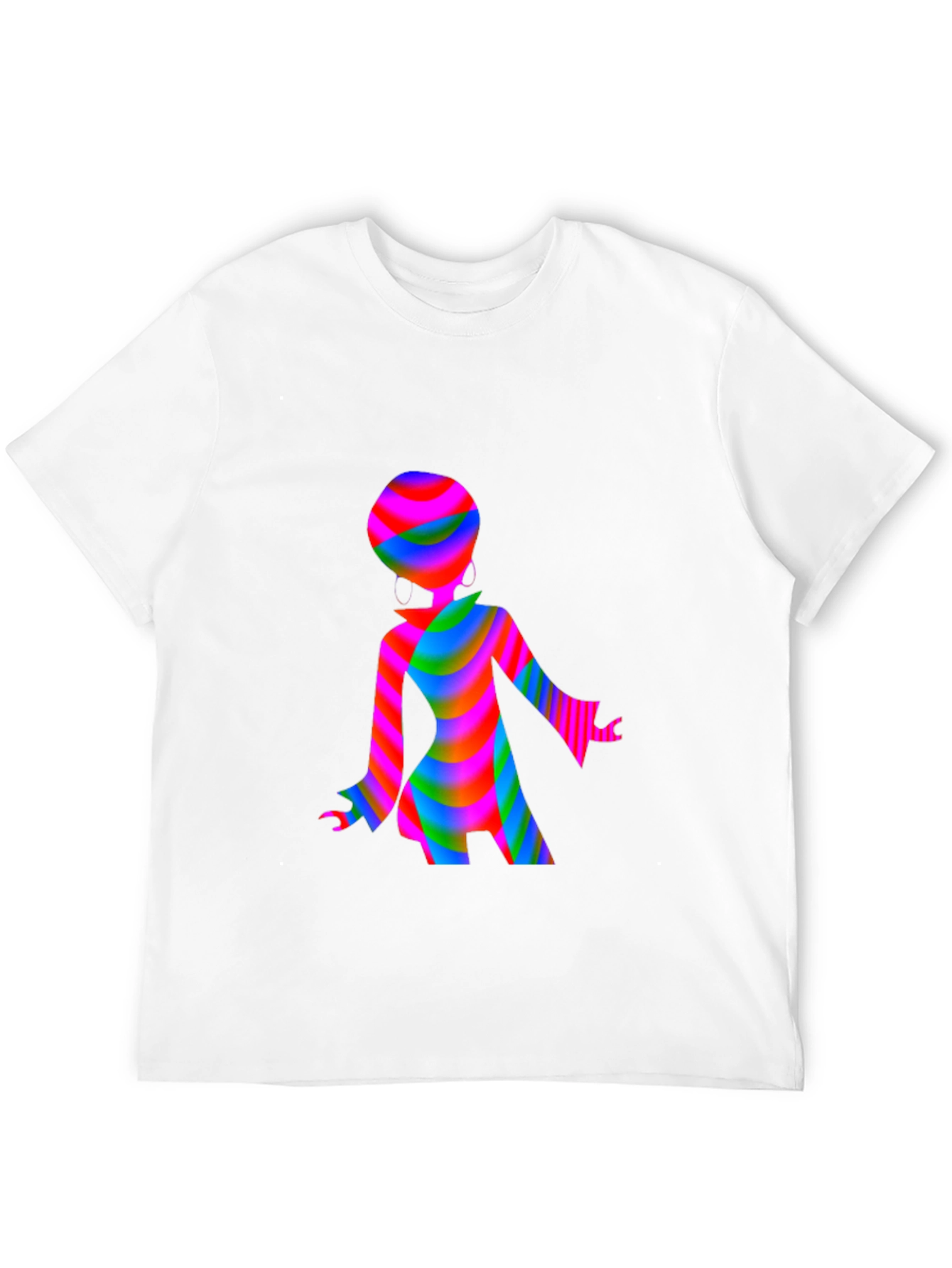 Groovy Retro Disco Girl T-Shirt