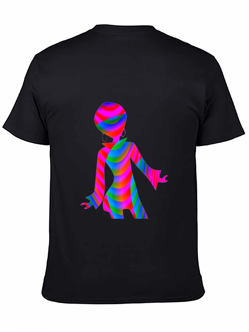 Groovy Retro Disco Girl T-Shirt