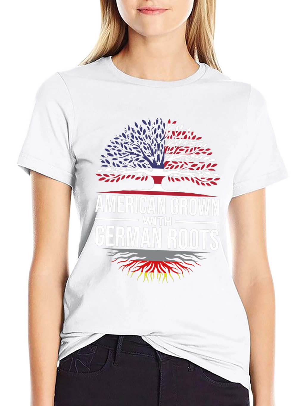 American Grown with German Roots T-Shirt