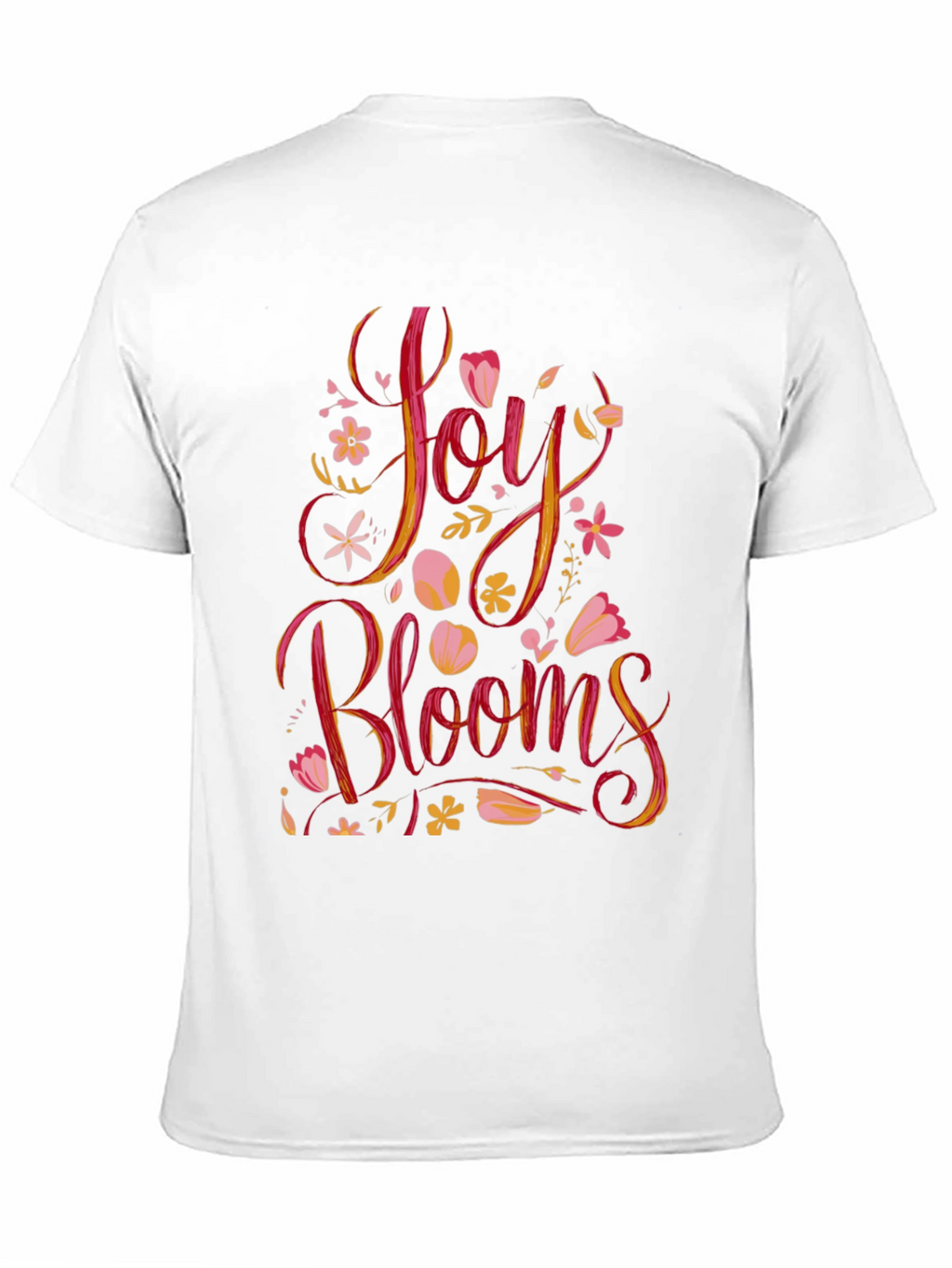 Joy Blooms Graphic Tee - Black