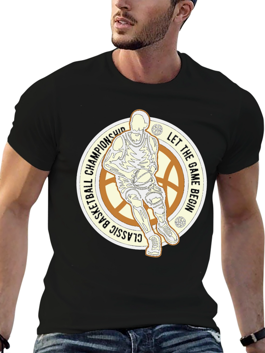 Basketball Championship T-Shirt - Classic Game