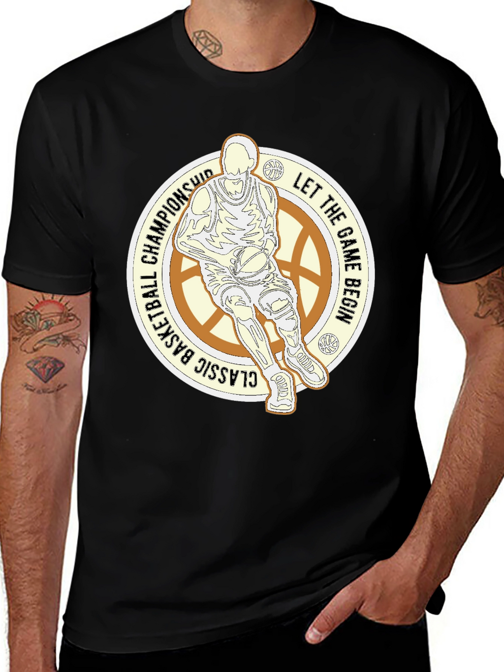 Basketball Championship T-Shirt - Classic Game