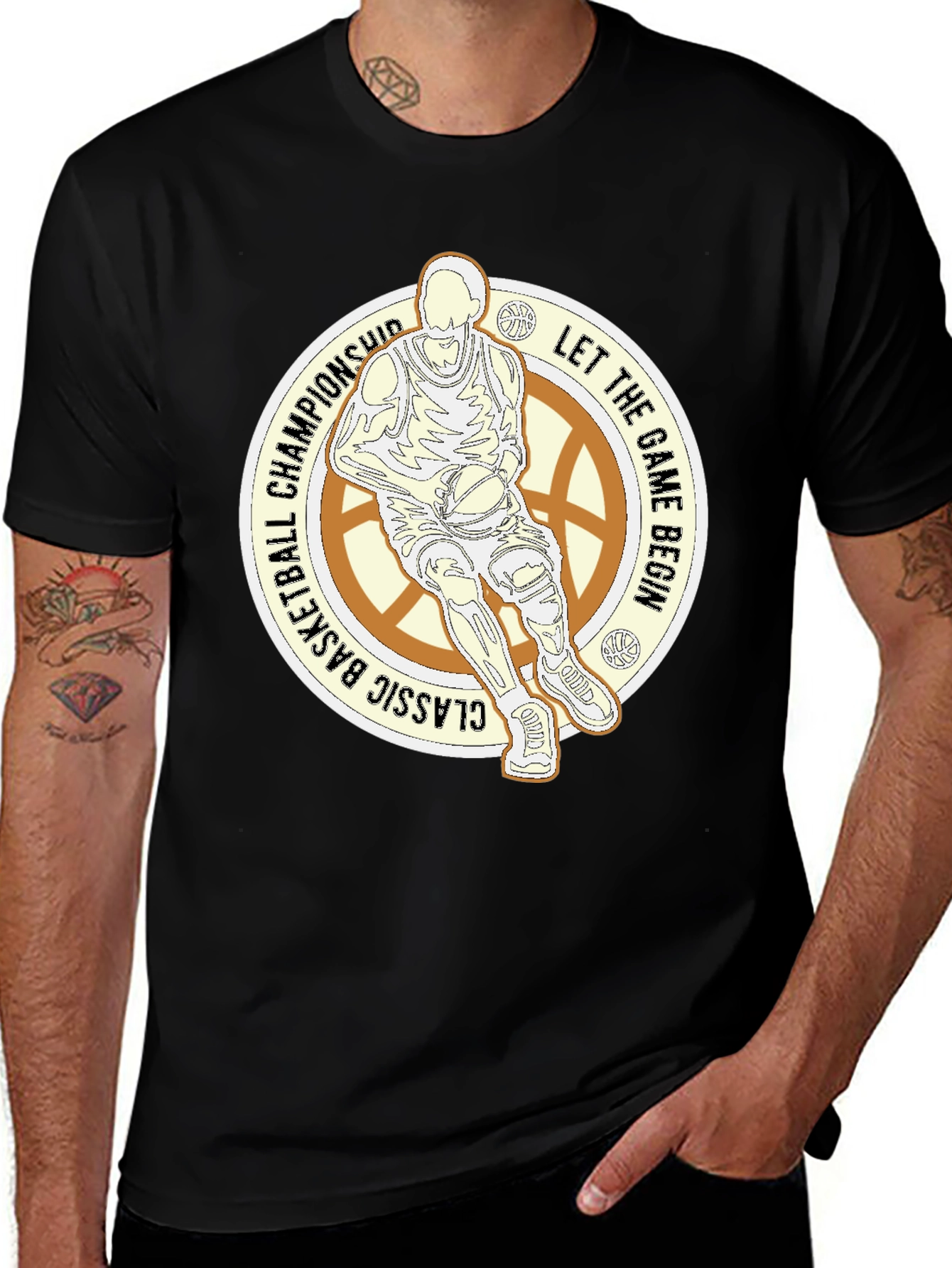 Basketball Championship T-Shirt - Classic Game