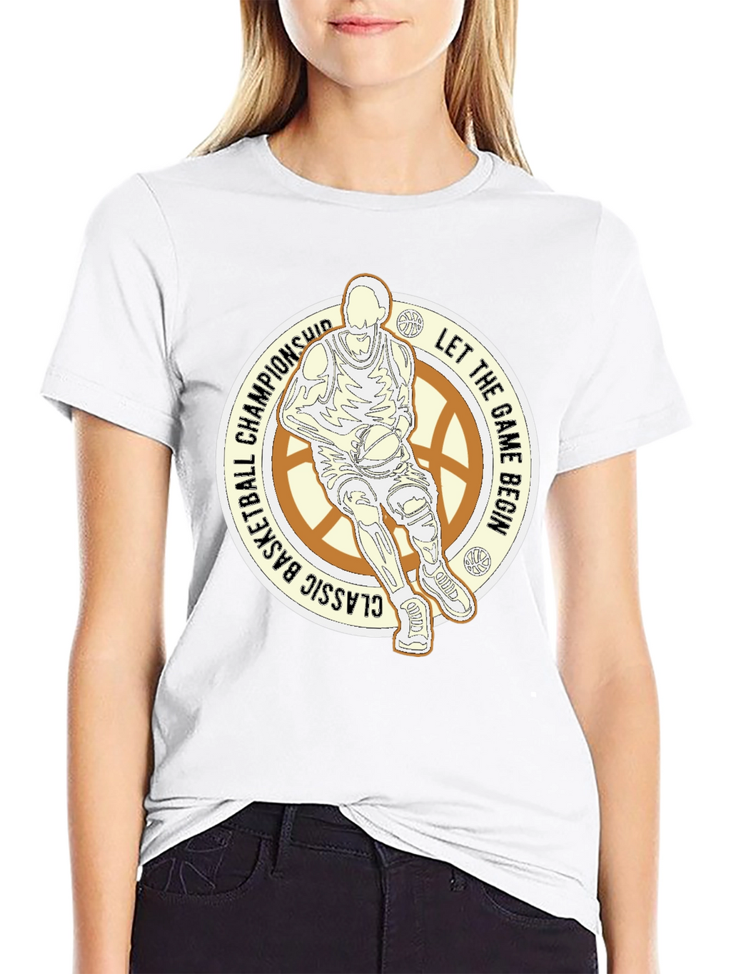 Basketball Championship T-Shirt - Classic Game