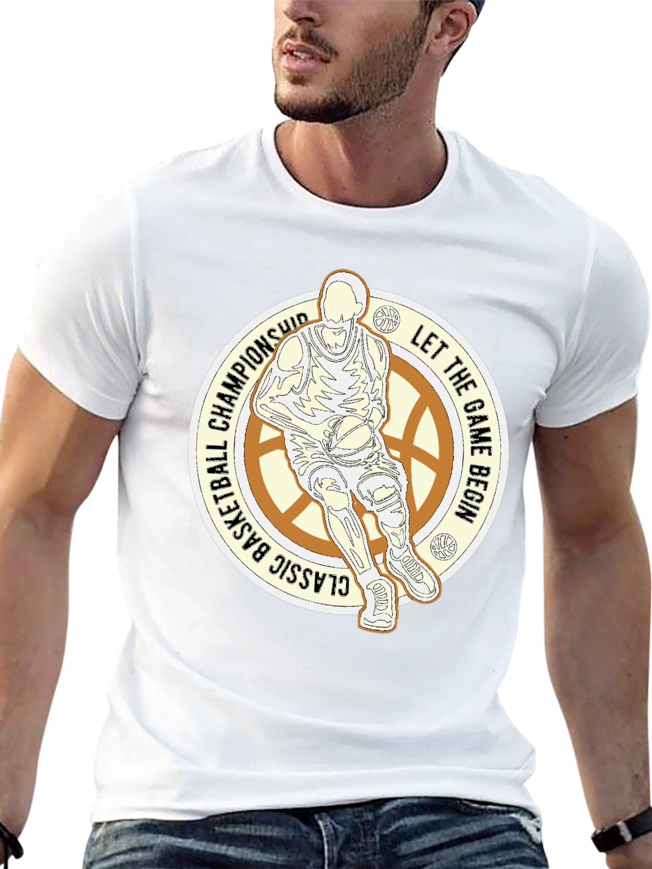 Basketball Championship T-Shirt - Classic Game
