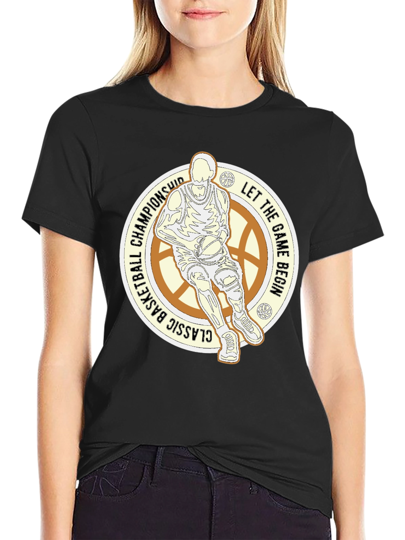 Basketball Championship T-Shirt - Classic Game