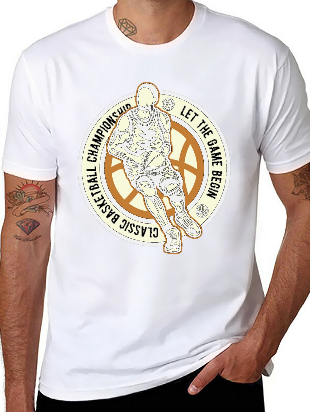 Basketball Championship T-Shirt - Classic Game