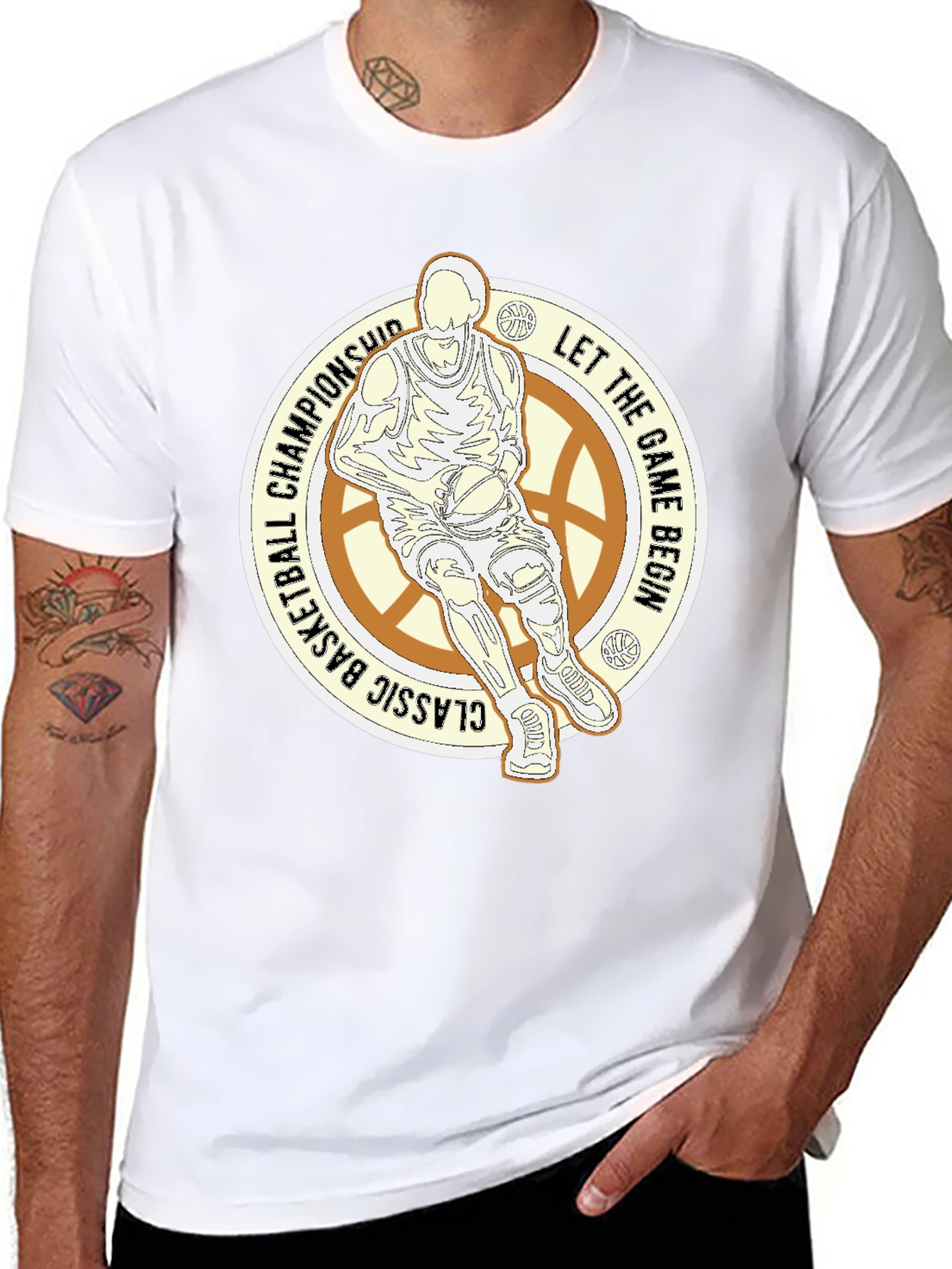Basketball Championship T-Shirt - Classic Game