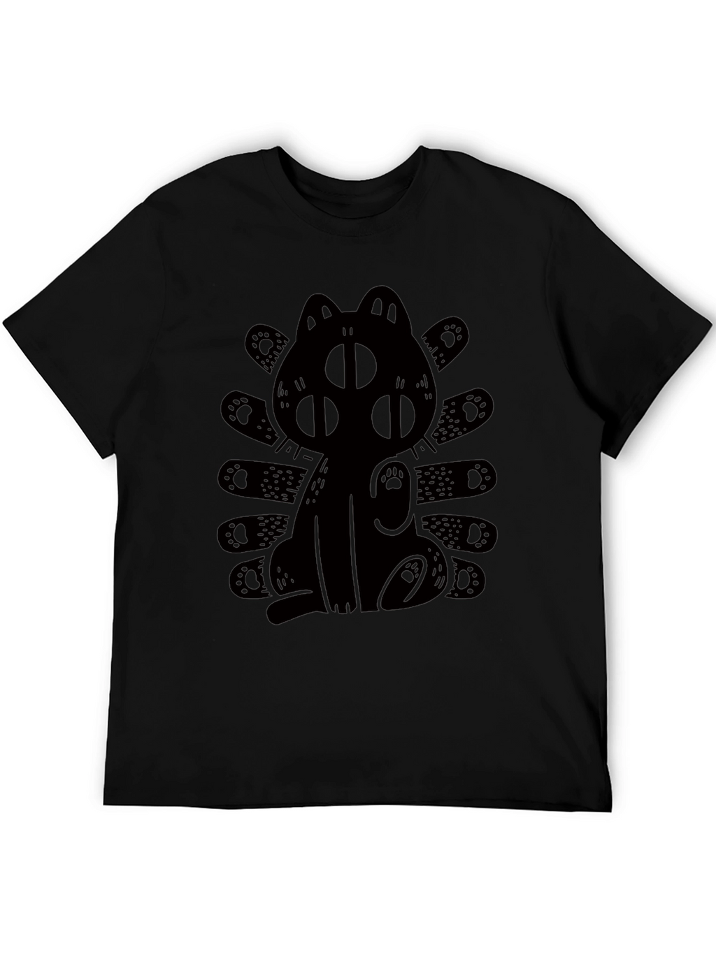 Three-Eyed Cat Graphic T-Shirt